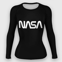 Женский рашгард NASA space logo