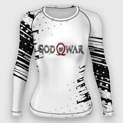 Рашгард женский God of war краски стрипс, цвет: 3D-принт