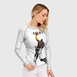 Рашгард женский Goat 23 - LeBron James, цвет: 3D-принт — фото 2