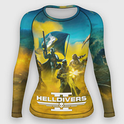 Женский рашгард Helldivers 2: Confrontation