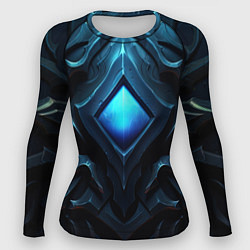 Женский рашгард Синие магическое свещение