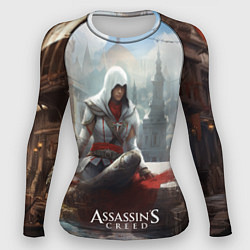 Женский рашгард Assassins creed poster game