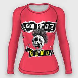 Женский рашгард God save pank