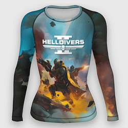 Женский рашгард Helldivers 2 art for the game
