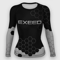 Рашгард женский Exceed, цвет: 3D-принт