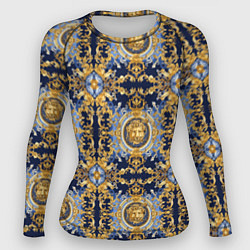 Рашгард женский Роскошь и стиль, цвет: 3D-принт