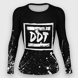 Рашгард женский DDT rock group, цвет: 3D-принт