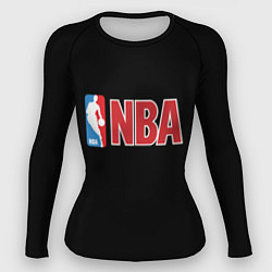 Рашгард женский NBA logo, цвет: 3D-принт