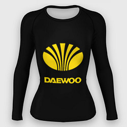 Женский рашгард Daewoo logo yellow