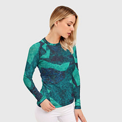 Рашгард женский Fartech, цвет: 3D-принт — фото 2