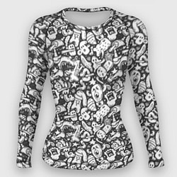 Женский рашгард Монстры и звёзды