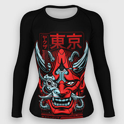 Рашгард женский Cyberpunk 2077 Japan, цвет: 3D-принт