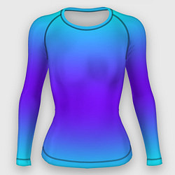 Женский рашгард Неоновый градиент текстура