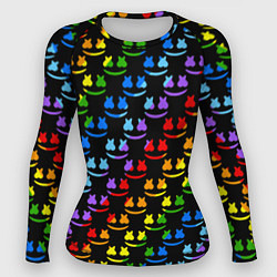 Женский рашгард Marshmello pattern neon