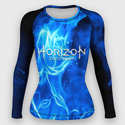 Рашгард женский Horizon zero dawn flower, цвет: 3D-принт
