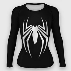 Рашгард женский Black SpiderMan, цвет: 3D-принт
