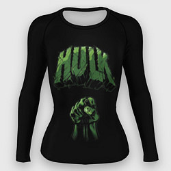 Рашгард женский Hulk punch, цвет: 3D-принт
