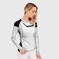 Рашгард женский Скафандр space, цвет: 3D-принт — фото 2