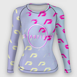Рашгард женский Starfield x nfs, цвет: 3D-принт