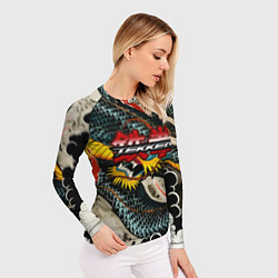 Рашгард женский Tekken dragon tatoo, цвет: 3D-принт — фото 2