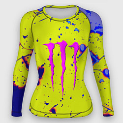 Женский рашгард Monster energy краски