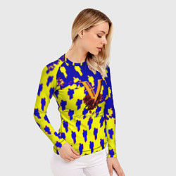 Рашгард женский Cyberpunk 2077 human, цвет: 3D-принт — фото 2