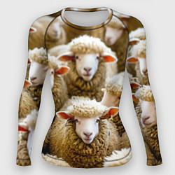 Женский рашгард Стадо овец