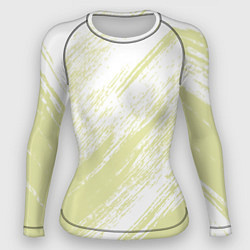 Женский рашгард The color is white and yellow