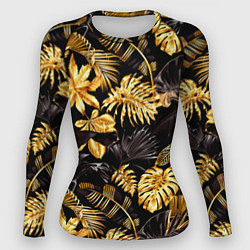Женский рашгард Золотые тропики