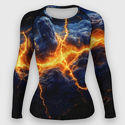 Женский рашгард Молнии в разбитом небе