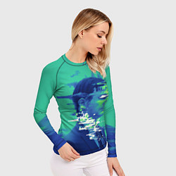 Рашгард женский Марк Скаут - Разделение, цвет: 3D-принт — фото 2