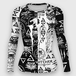 Рашгард женский Monster energy логотипы игр, цвет: 3D-принт