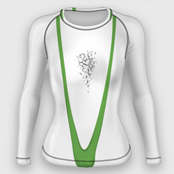 Рашгард женский Купальник Бората, цвет: 3D-принт