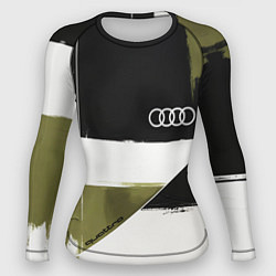 Женский рашгард Ауди логотип