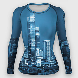 Рашгард женский City, цвет: 3D-принт