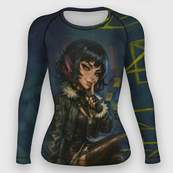 Рашгард женский Джейн Доу из ззз, цвет: 3D-принт