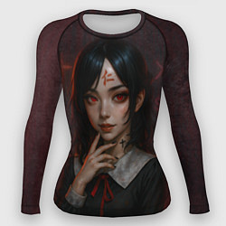 Женский рашгард Кагуя реализм