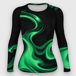 Женский рашгард Color green smoke