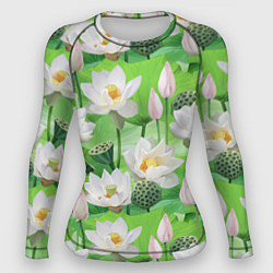 Женский рашгард Озеро лотосов