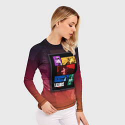 Рашгард женский Lazarus Art, цвет: 3D-принт — фото 2