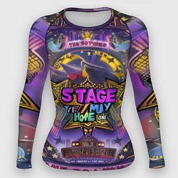 Рашгард женский Stage, цвет: 3D-принт