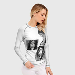 Рашгард женский Миямото Мусаси, Vagabond, цвет: 3D-принт — фото 2