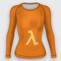 Женский рашгард Half-Life orange