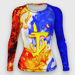 Рашгард женский Doom битва огня, цвет: 3D-принт