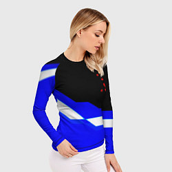 Рашгард женский Doom sport geometry, цвет: 3D-принт — фото 2