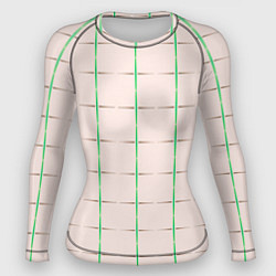 Женский рашгард Color white stripes