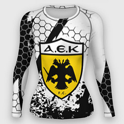 Рашгард женский AEK броня текстура краски, цвет: 3D-принт