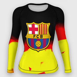 Рашгард женский Borussia абстракция золото геометрия, цвет: 3D-принт