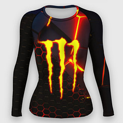 Женский рашгард Monster energy броня краски