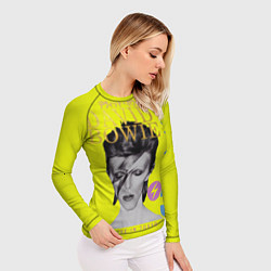 Рашгард женский David Bowie 1973, цвет: 3D-принт — фото 2